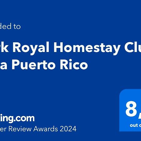Park Royal Homestay Club Cala Puerto Rico Умакао Экстерьер фото